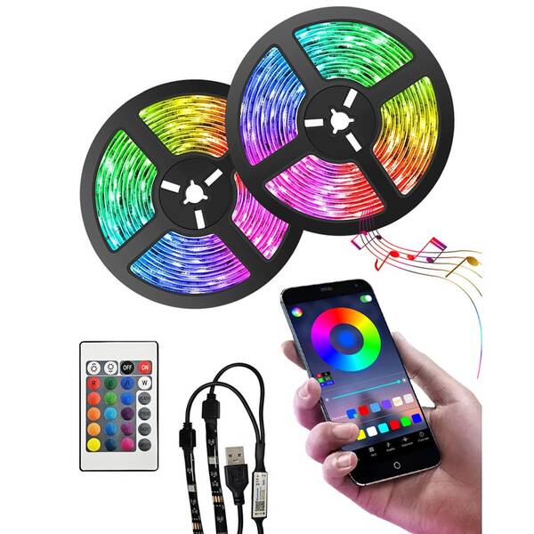 LED pásek Trixline TR-48WSB Smart RGB LED pásky 2ks x 2m 

