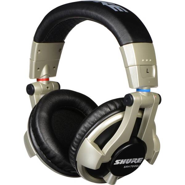 Sluchátka Shure SRH750DJ černá/stříbrná

