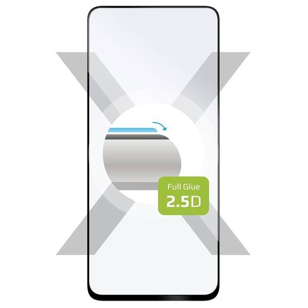 Tvrzené sklo FIXED Full-Cover na Huawei Nova Y90 černé

