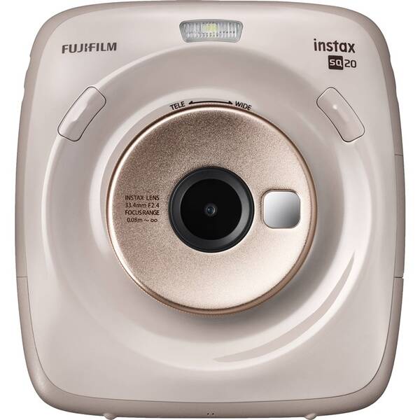 Instantní fotoaparát Fujifilm Instax Square SQ 20 béžový


