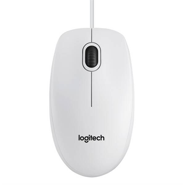 Myš Logitech B100 bílá

