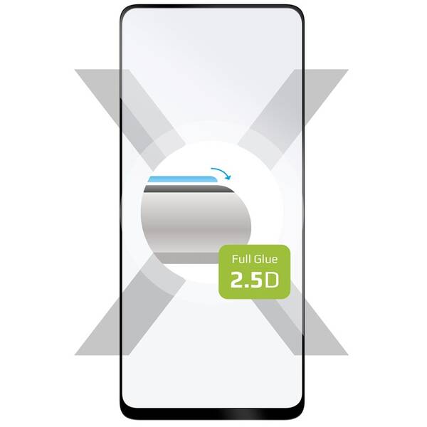 Tvrzené sklo FIXED Full-Cover na Motorola Moto G32 černé

