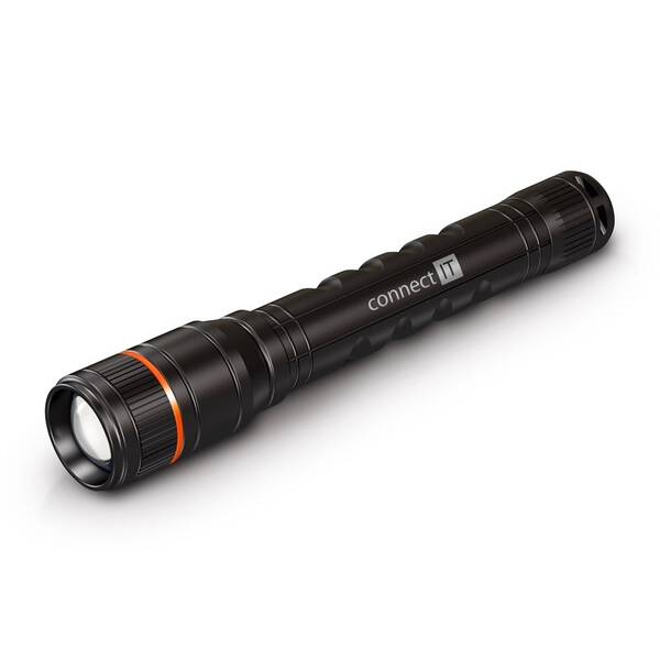 Svítilna Connect IT GLEAM 300 LED, 2x AA černá


