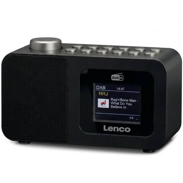 Radiopřijímač s DAB+ Lenco CR-625BK černý

