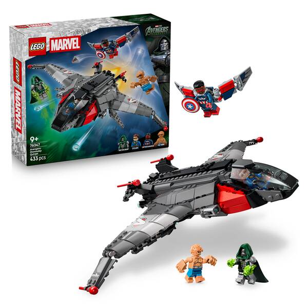 Stavebnice LEGO® Marvel 76347 Avengers: Doomsday: Quinjet 


