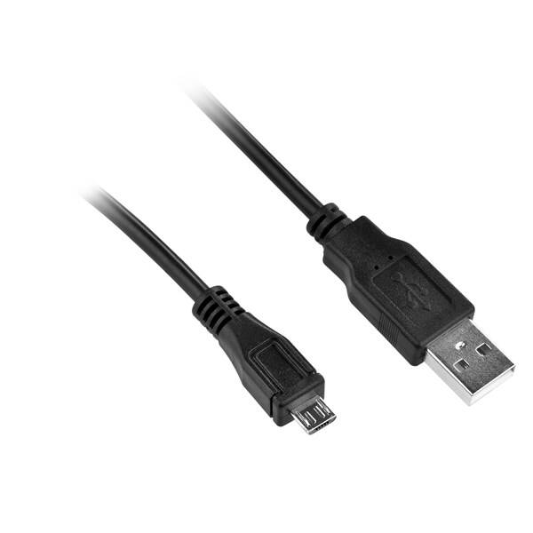 Kabel GoGEN USB/micro USB, 1,5m černý

