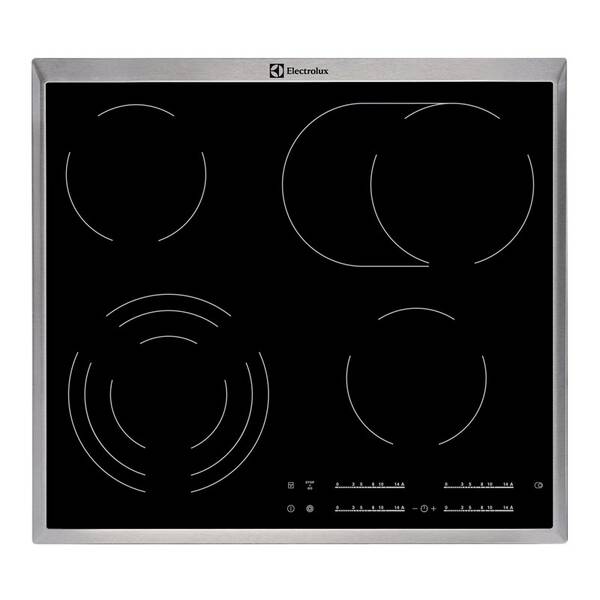 Sklokeramická varná deska Electrolux EHF46547XK nerez

