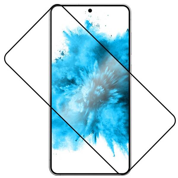 Tvrzené sklo FIXED Full-Cover na Samsung Galaxy S25 Edge 5G černé

