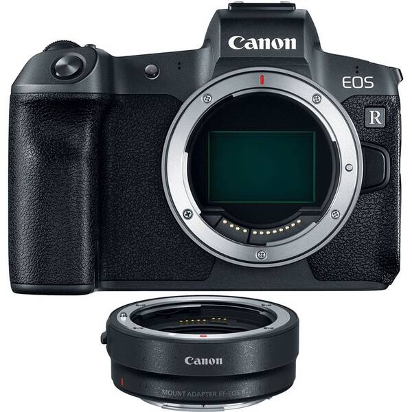 Digitální fotoaparát Canon R tělo + Mount Adapter EF-EOS R - SELEKCE AIP1 černý

