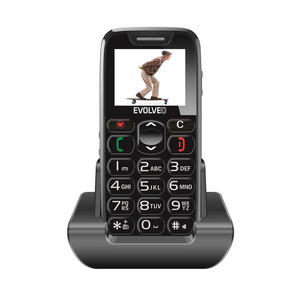 Mobilní telefon Evolveo EasyPhone EP-500 černý

