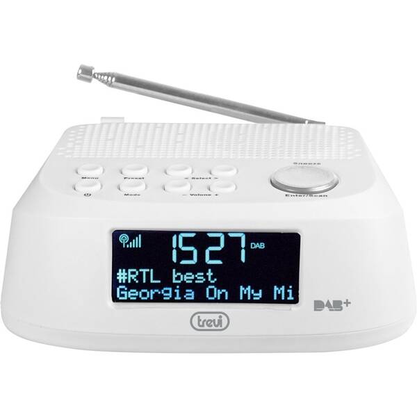 Radiobudík Trevi RC 80D4 bílý

