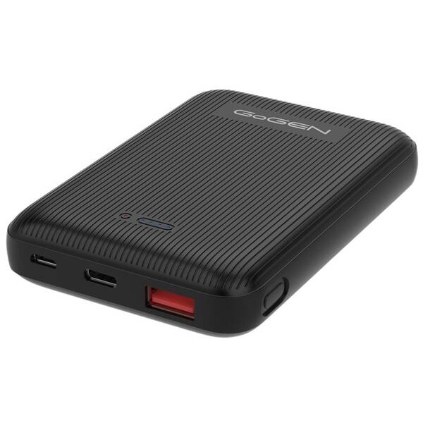Powerbanka GoGEN MagSafe 10 000 mAh, PBMS100001 černá

