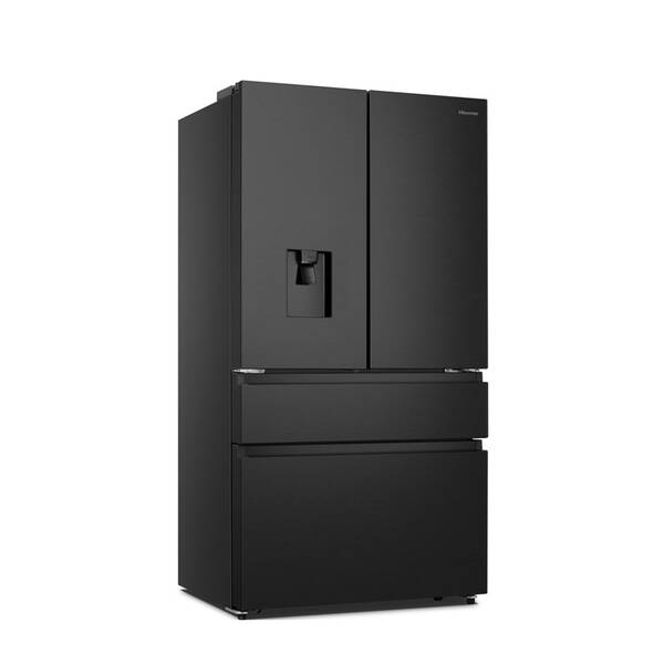 Americká lednice Hisense RF749N4SWFE černá barva
