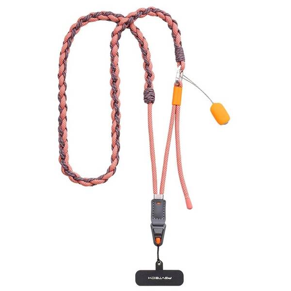 Popruh na krk PGYTECH LinkGo Phone Photography Strap Braided růžový

