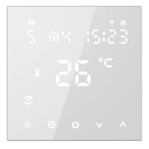 Termostat Geti GRT06W, Wi-Fi, pod omítku bílý

