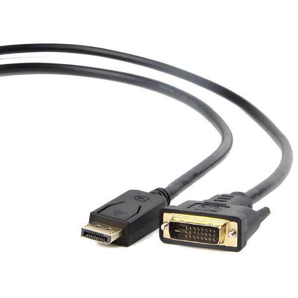 Kabel Gembird Displayport / DVI-D, 1,8m černý

