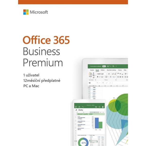 Software Microsoft 365 Business premium CZ 
