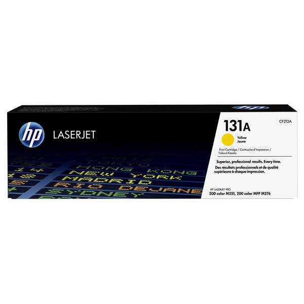 Toner HP 131A, 1 800 stran žlutý

