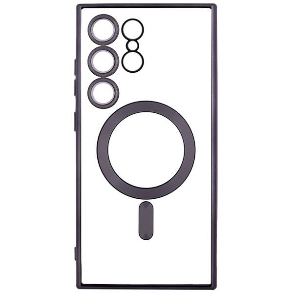 Kryt na mobil WG Magic Eye MagSafe na Samsung Galaxy S24 Ultra 5G černý/průhledný

