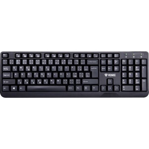 Klávesnice YENKEE YKB 1002CS Logic černá

