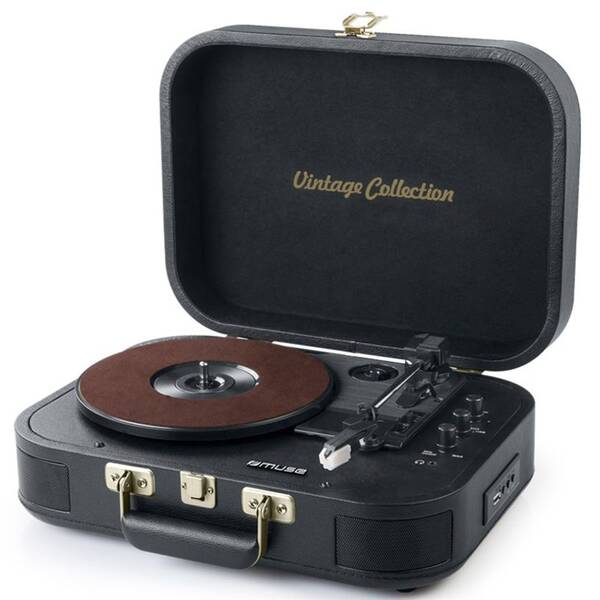 Gramofon MUSE MT-201 GLD černý/zlatý

