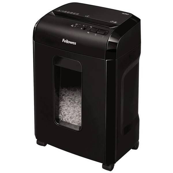 Skartovač Fellowes 10 M černý

