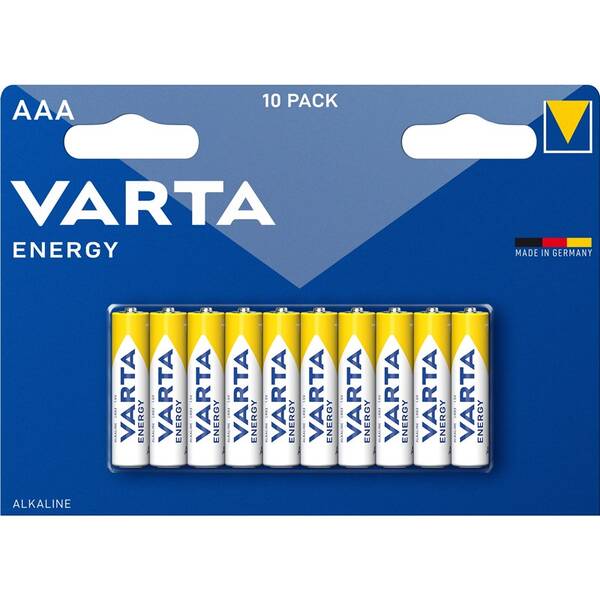 Baterie alkalická Varta AAA, LR03, blistr 10ks 

