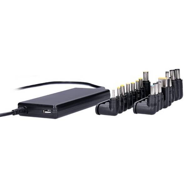 Napájecí adaptér Solight DA33 univerzální pro notebooky, 90 W, 6 koncovek, automat 

