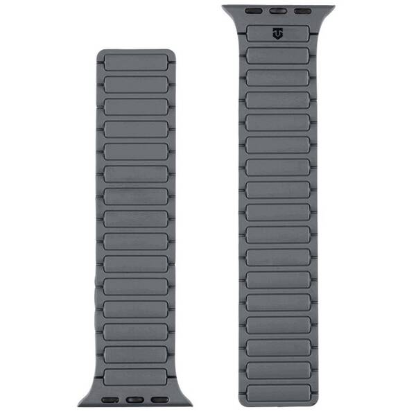 Řemínek Tactical MagBand na Apple Watch 42/44/45/49 šedý/oranžový

