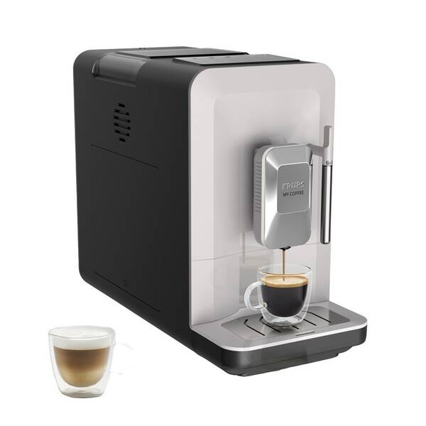 Automatický kávovar Krups EA201BE0 My Coffee Steam černý/světle šedý

