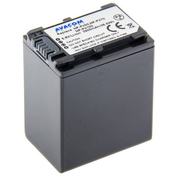 Baterie Avacom Sony NP-FV100 Li-Ion 6.8V 3900mAh 26.5Wh 

