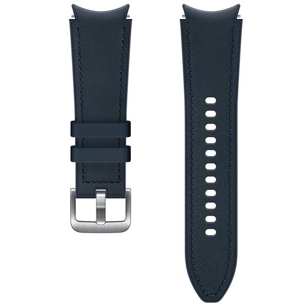 Řemínek Samsung Hybridní kožený 20mm (velikost S/M) modrý

