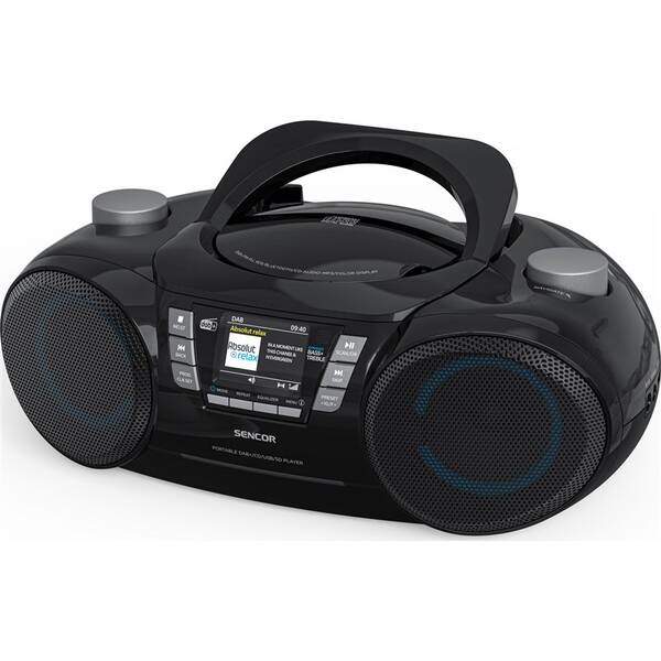Radiopřijímač DAB+/CD Sencor SPT 6510DB černá

