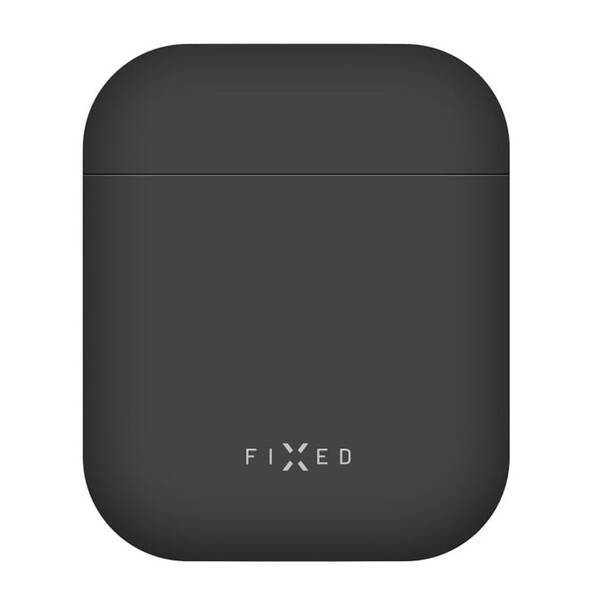 Pouzdro FIXED Silky pro Apple AirPods 1 a 2 černé

