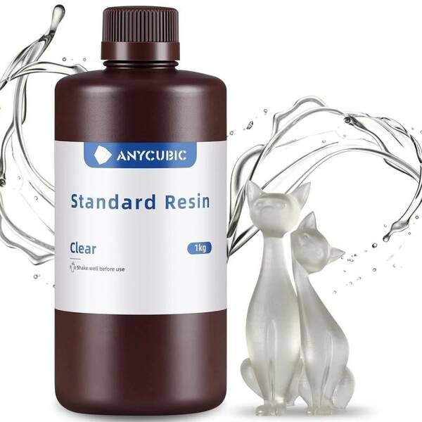 UV resin Anycubic Standard Clear, 1kg průhledná

