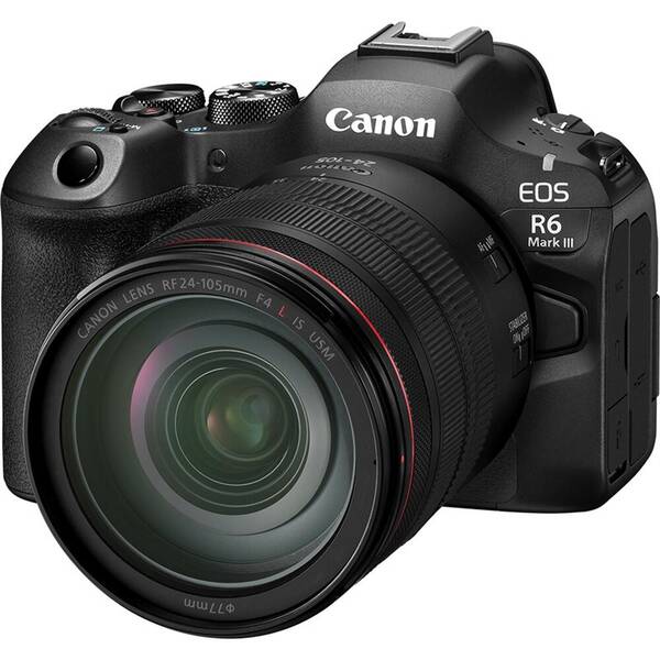 Digitální fotoaparát Canon R6 Mark III + RF 24-105 mm f/4 L IS USM černý

