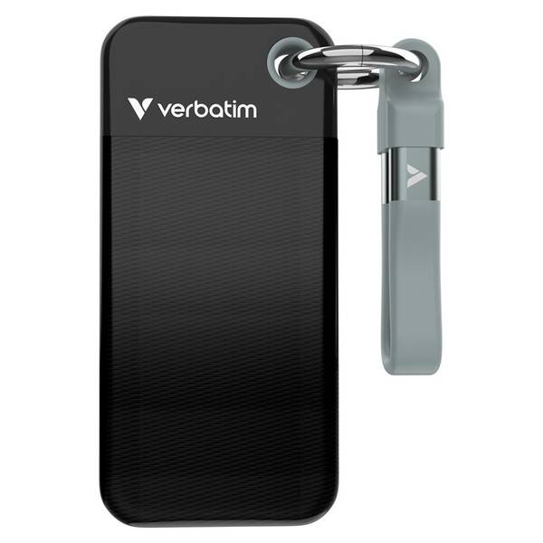 SSD externí Verbatim Pocket SSD 256GB černý/šedý

