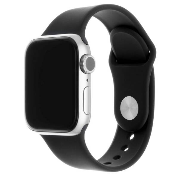 Řemínek FIXED Silicone Strap na Apple Watch 42/44/45/49 mm černý

