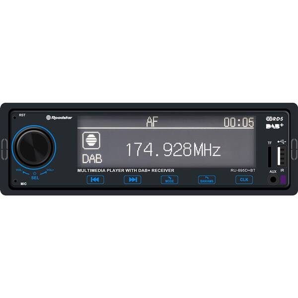 Autorádio Roadstar RU-695D+BT černé

