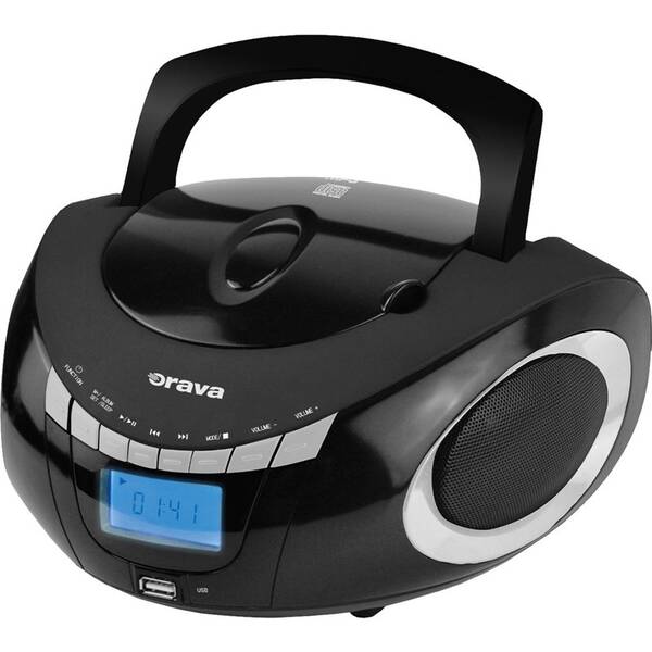Radiomagnetofon s CD Orava RCD-814 S 
