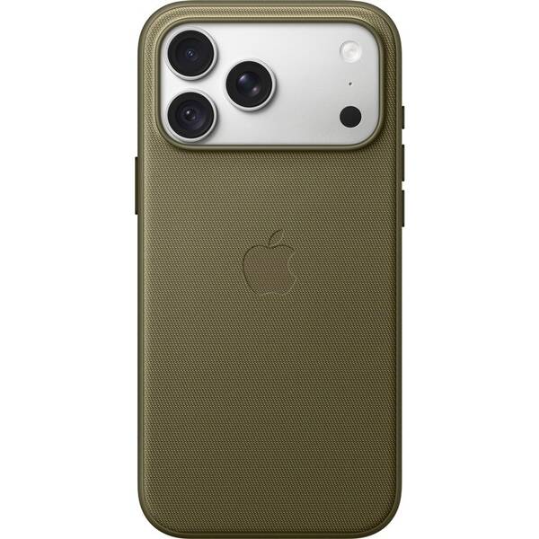 Kryt na mobil Apple iPhone 18 Pro TechWoven Case s MagSafe olivový 

