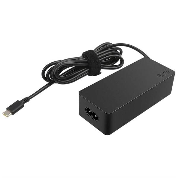 Napájecí adaptér Lenovo 65W Standard AC (USB Type-C) EU černý

