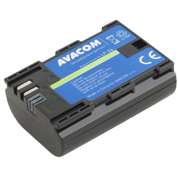 Baterie Avacom Canon LP-E6 Li-Ion 7.4V 2000mAh 14.8Wh 

