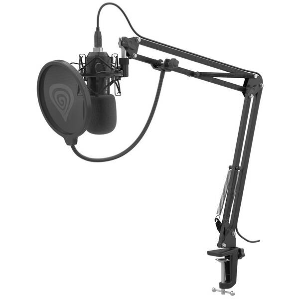Mikrofon Genesis RADIUM 400, USB černý

