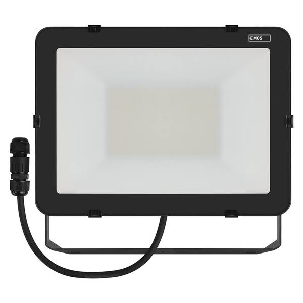 Reflektor EMOS INOVO 100W 11000LM IP65 NW černý

