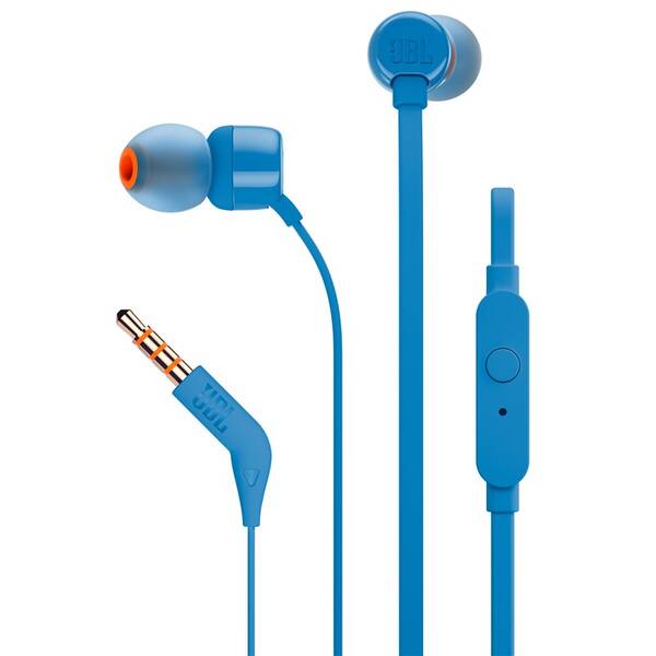 Sluchátka JBL T110 modrá

