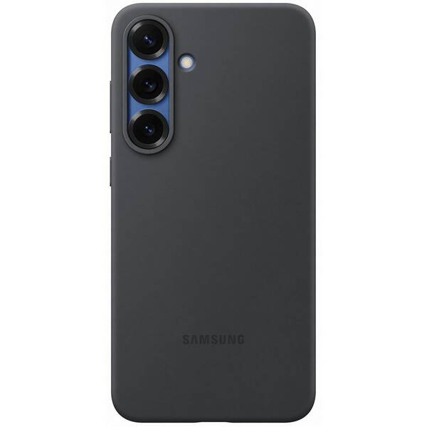 Kryt na mobil Samsung Silicone na Galaxy S25+ černý

