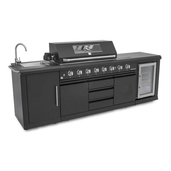 Zahradní kuchyně G21 Arkansas GAH-BBQKCH-ARKBL černý

