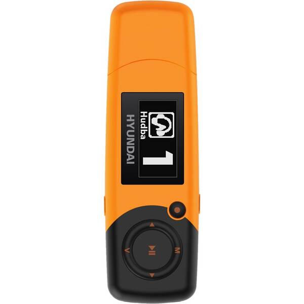 MP3 přehrávač Hyundai MP 366 GB8 FM O oranžový

