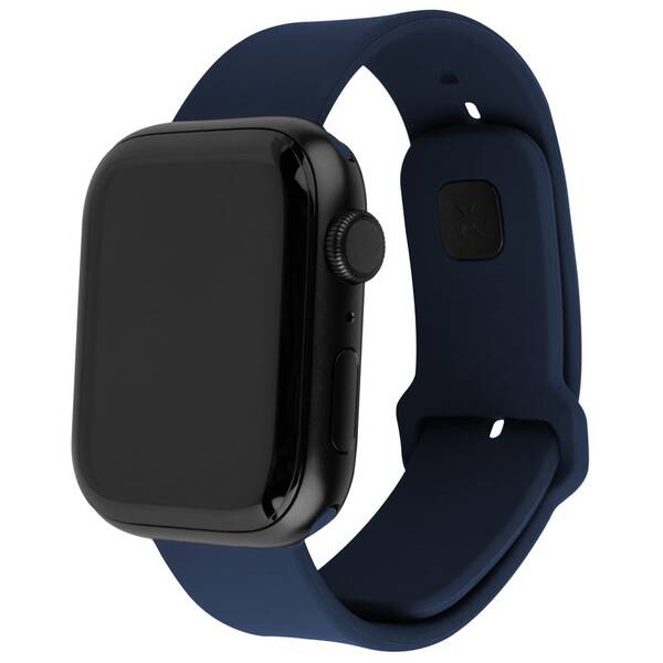 Řemínek FIXED Silicone Sporty Strap na Apple Watch Ultra 49mm modrý

